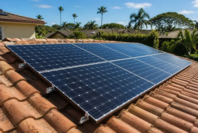 Installation de panneaux solaires à Ruffiac